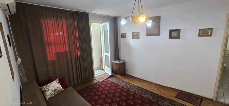 Apartament cu 2 camere semidecomandat în Giurgiului