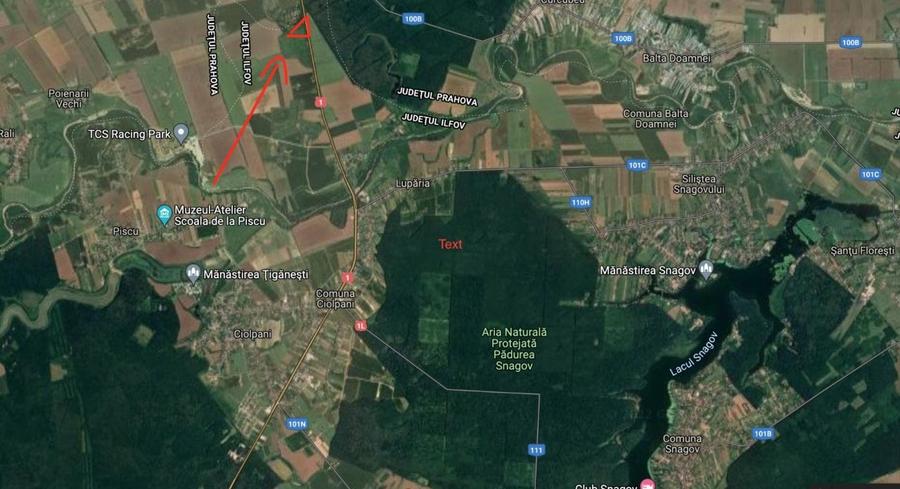 Teren Construcții intravilan de 4906 mp, în Ciolpani