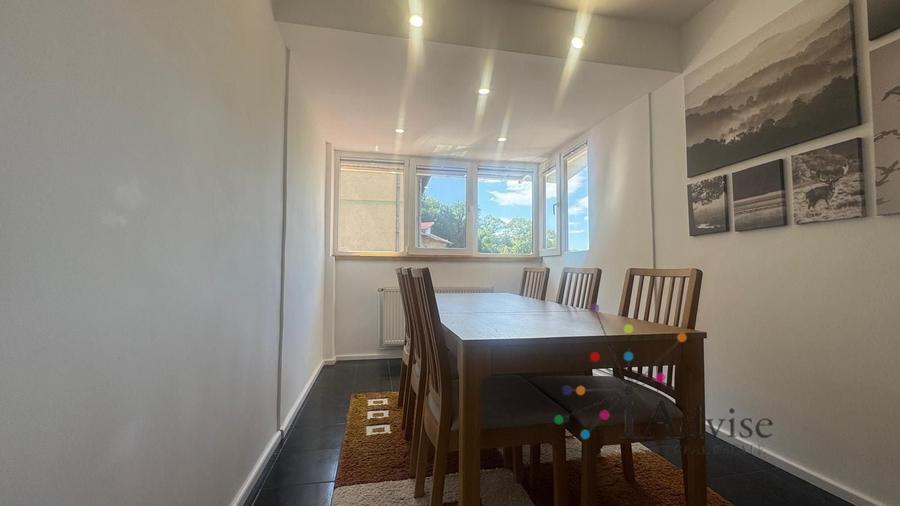 Apartament cu 3 camere, mobilat în Blumăna