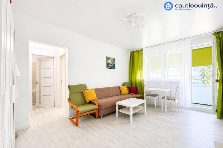 Apartament cu 2 camere, mobilat în 1 Mai