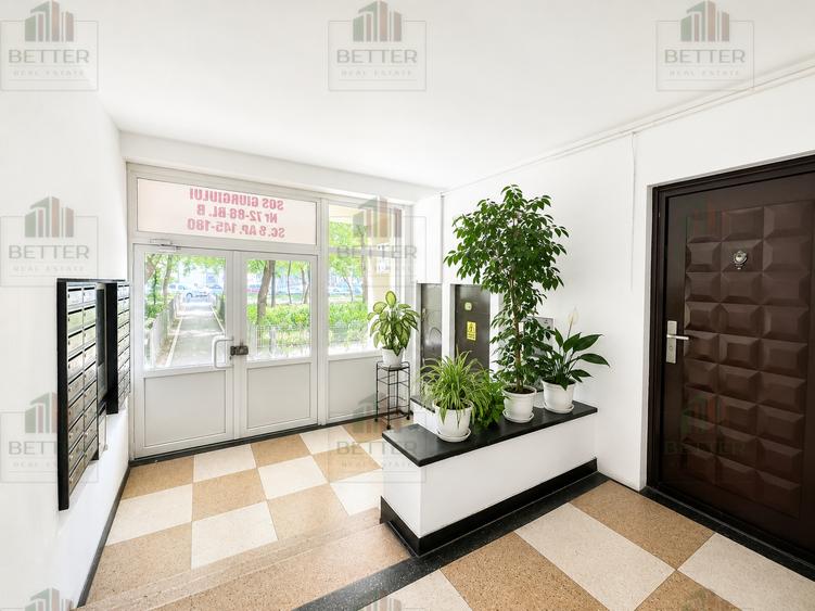 Apartament cu 2 camere semidecomandat în Giurgiului
