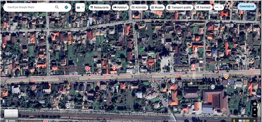 Teren Construcții intravilan de 1023 mp, în Valu lui Traian