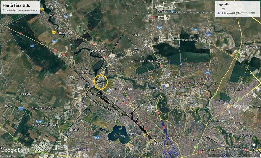 Teren Construcții intravilan de 4817 mp, în Mogoșoaia
