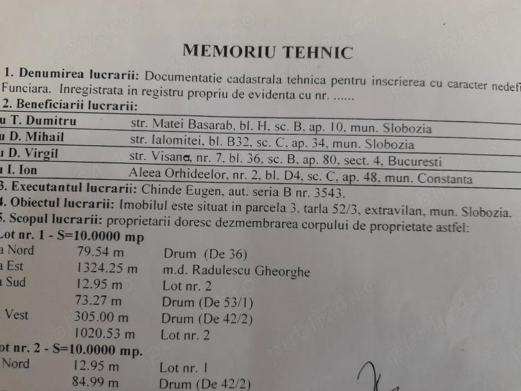 Teren de 50000 mp, în Central