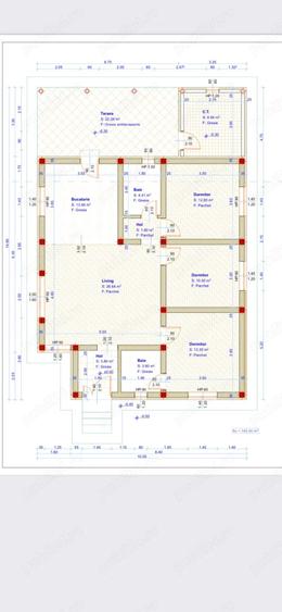 Casă cu 7 camere cu Teren 420 Mp în Central