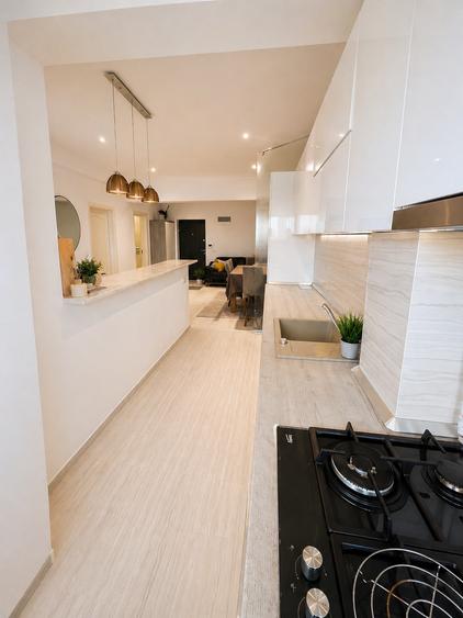 Apartament cu 2 camere semidecomandat, mobilat în Gara