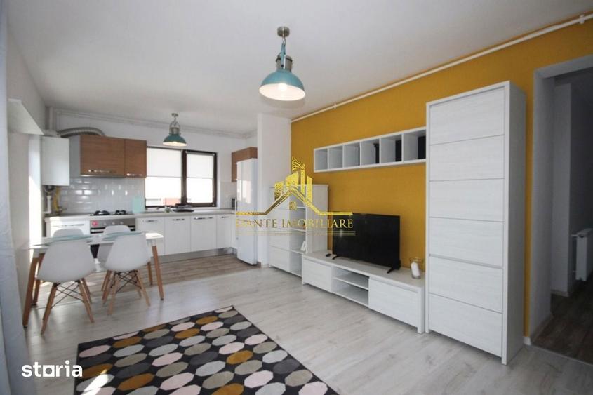 Apartament cu 2 camere semidecomandat, mobilat în Bună Ziua