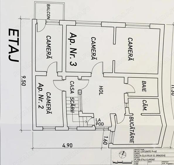 Imobil cu 3 apartamente - 270 mp construiti - langa Palatul Baroc locuinta sau investitie - 2