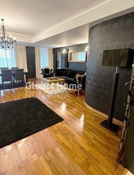 Apartament cu 3 camere semidecomandat, mobilat în Herăstrău
