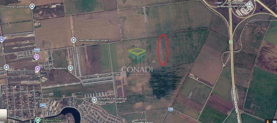 Teren agricol intravilan de 10000 mp, în Tunari