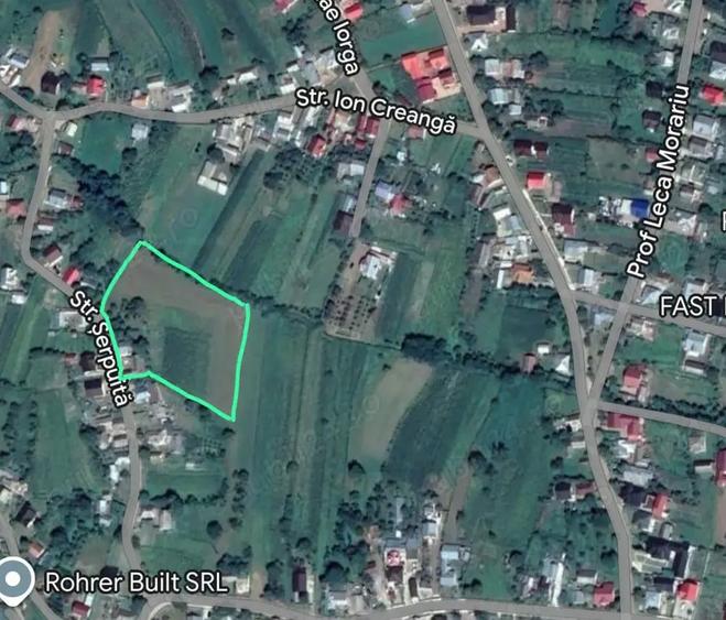 Teren de 7800 mp, în Pătrăuți