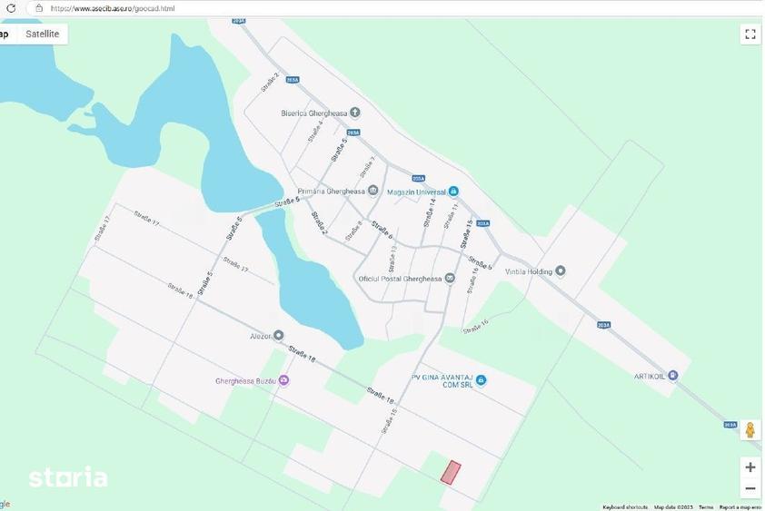 Casă cu 2 camere cu Teren 2549 Mp în Ghergheasa