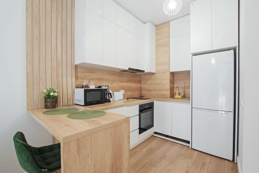 Apartament cu 2 camere semidecomandat, mobilat în Tudor Vladimirescu