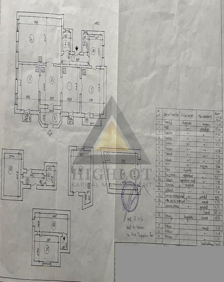 Casă individuală cu 11 camere cu Canalizare în Capitale