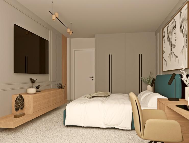 Apartament cu 2 camere decomandat, mobilat în Central