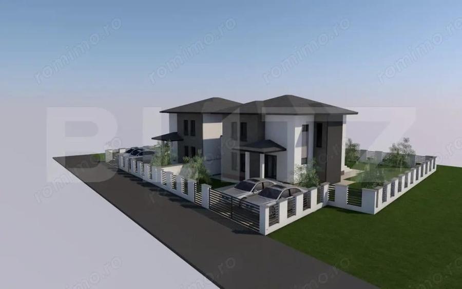 Casă cu 4 camere cu Teren 387 Mp în Central
