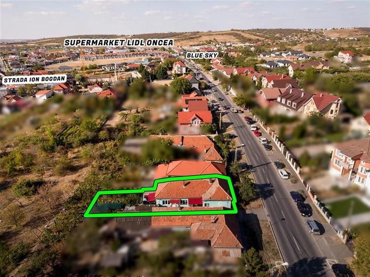 Casă individuală cu 4 camere cu Teren 363 Mp în Oncea