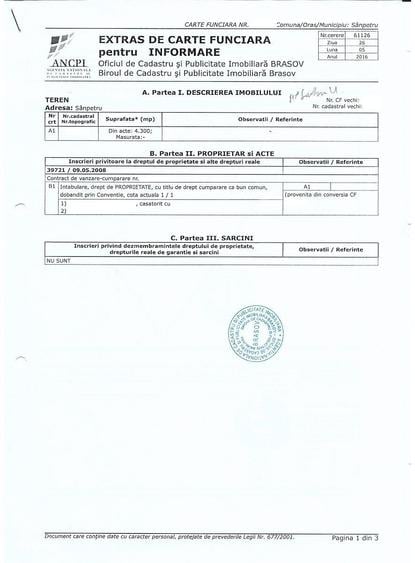 Teren pitoresc Bod - zona cartier Poiana Craitelor/echitatie Cismasu - 4
