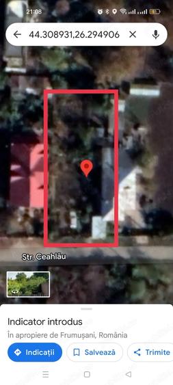 Teren în Frumușani