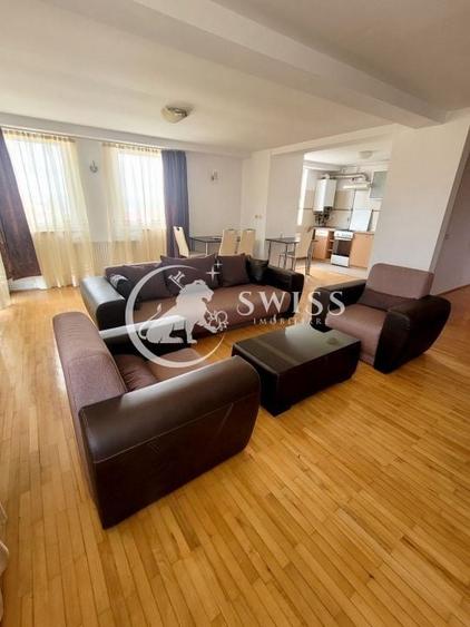 Apartament cu 3 camere semidecomandat, mobilat în Zorilor