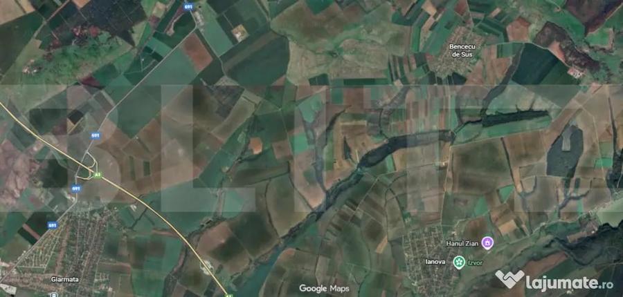 Teren de 20000 mp, în Bencecu de Sus