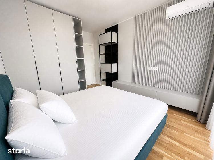 Apartament cu 2 camere, mobilat în Băneasa