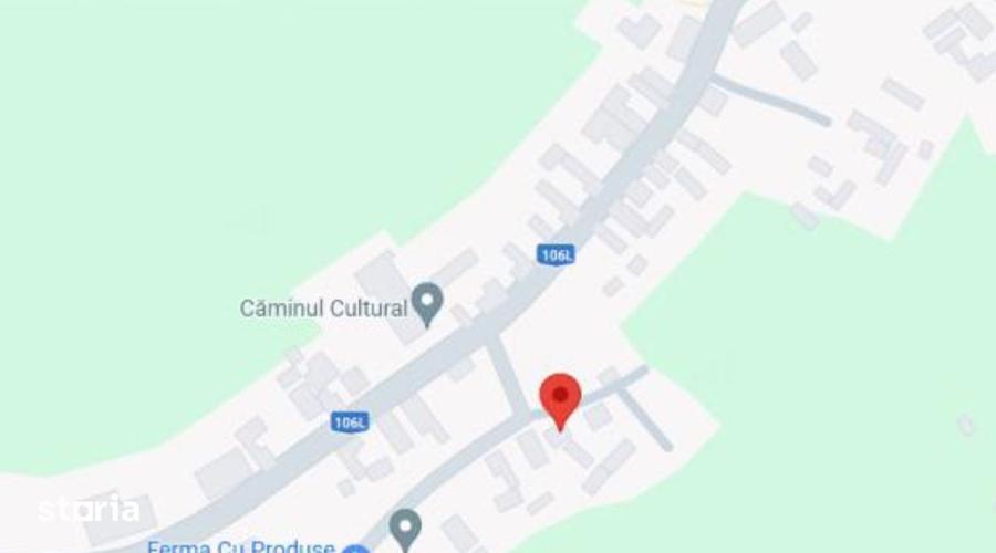 Casă cu 2 camere cu Teren 3149 Mp în Hudești