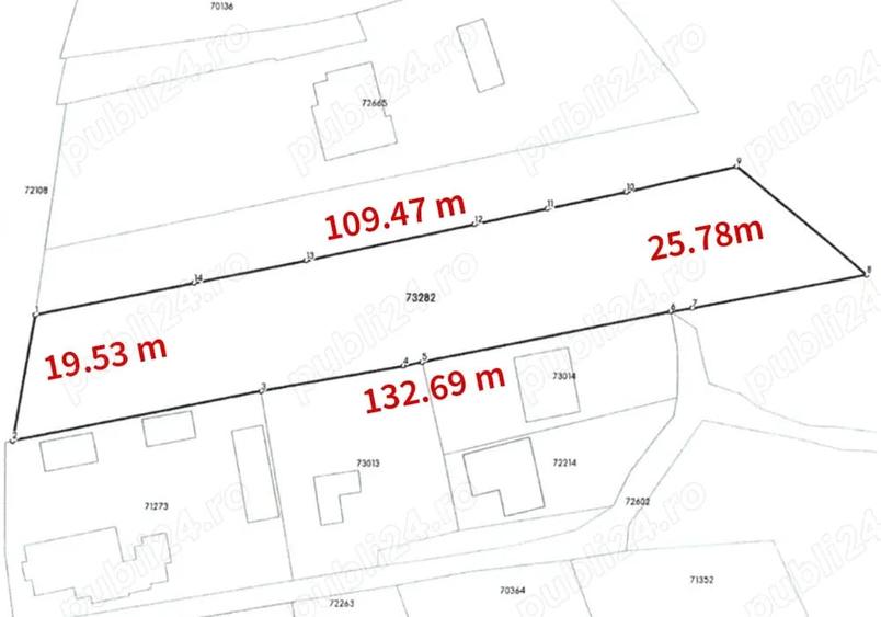 Teren de 2287 mp, în Valea