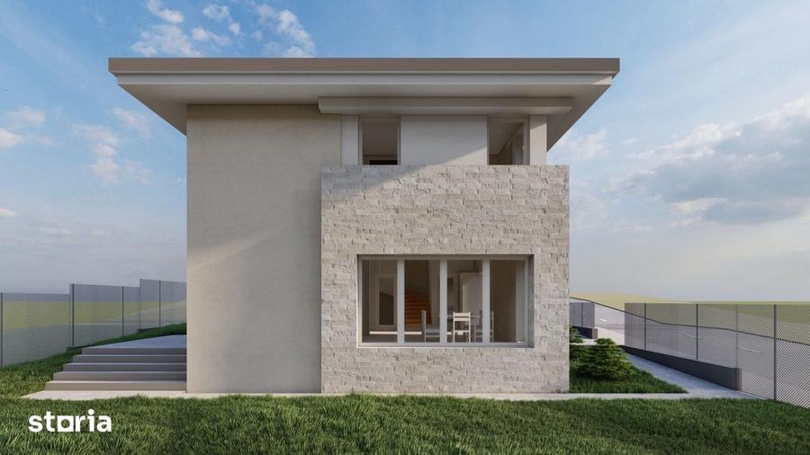 Casă cu 4 camere cu Teren 450 Mp în Apahida