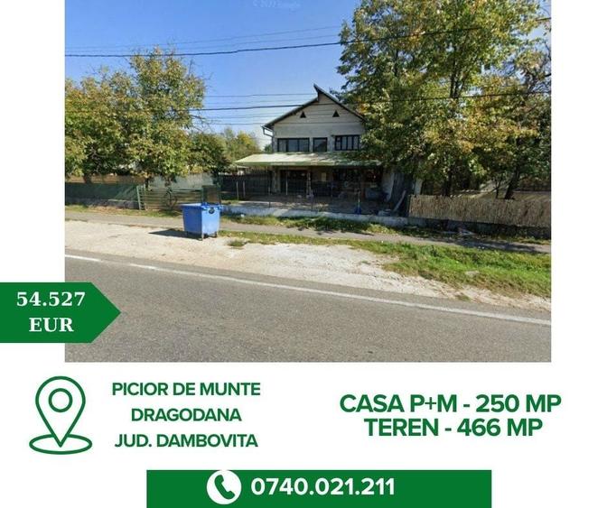 Casă cu 4 camere cu Teren 466 Mp în Dragodana