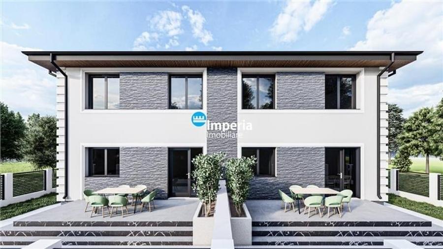 Duplex cu 4 camere cu Canalizare în Aeroport