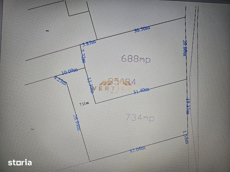 Teren de 427 mp, în Berceni