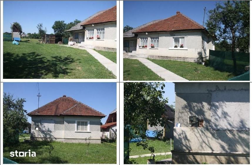Casă cu 2 camere cu Teren 2511 Mp în Săsar