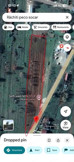 Teren de 6148 mp, în Răchiți
