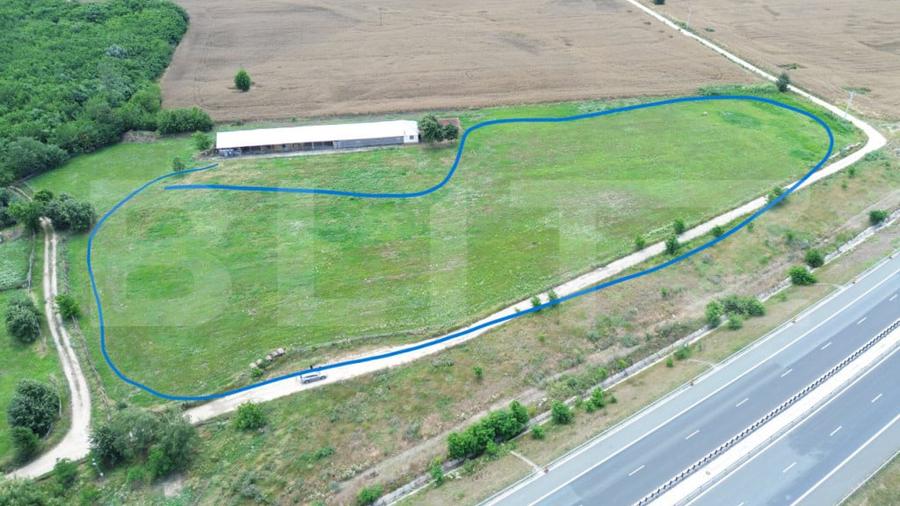 Teren cu vizibilitate din autostrada ?i utilita?i, 17.47 - 2