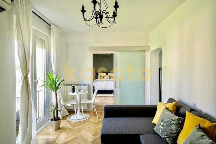 Apartament cu 2 camere semidecomandat, mobilat în Floreasca