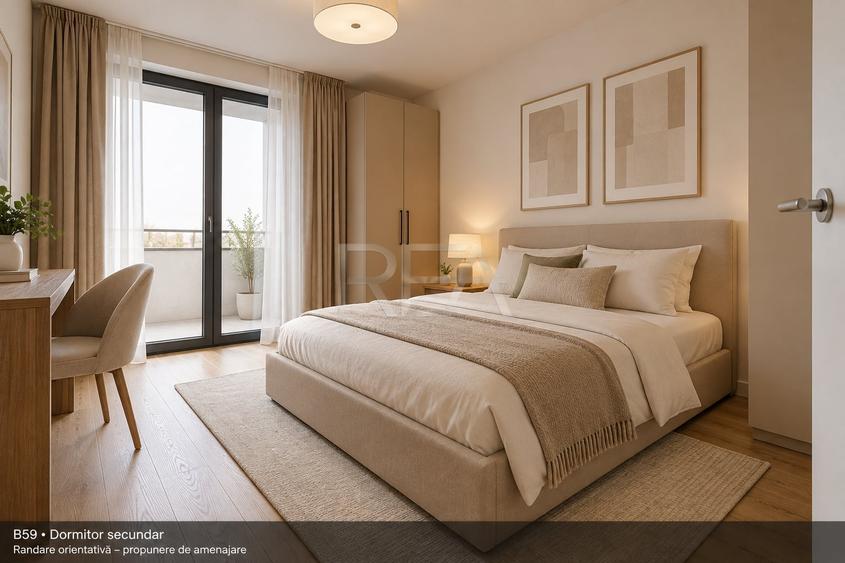 Apartament cu 3 camere decomandat în Voluntari