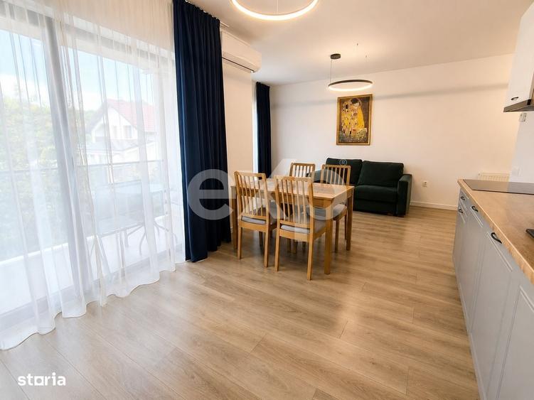 Apartament cu 2 camere semidecomandat în Borhanci