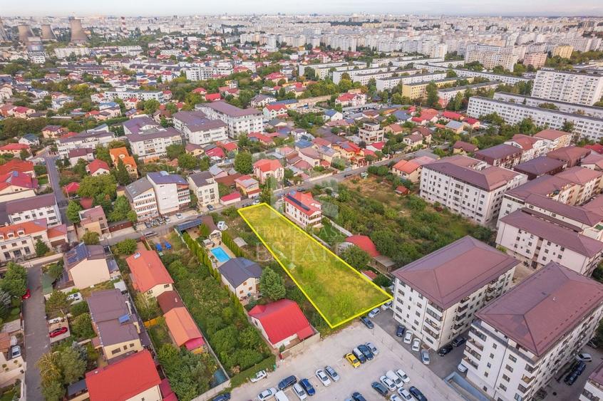 Teren Construcții intravilan de 1000 mp, în Theodor Pallady