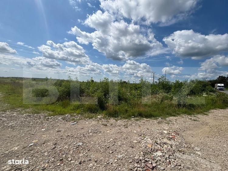 Teren intravilan, 1.576 mp, dubla deschidere, drum privat DN - 2