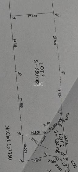Teren intravilan 850 mp, Brasov - Stupini, str. Fagurului nr. 7
