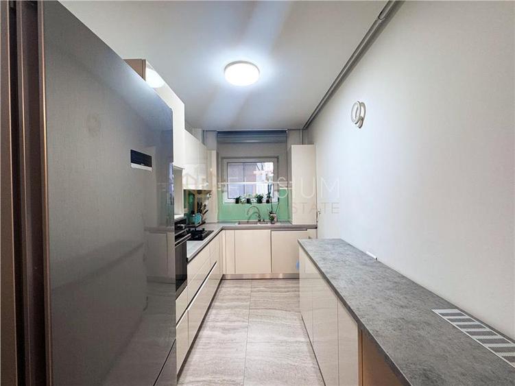 Apartament cu 3 camere semidecomandat, mobilat în Floreasca