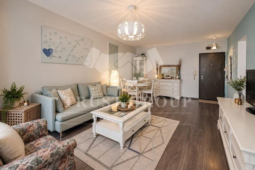 Apartament cu 2 camere semidecomandat, mobilat în Știrbei Vodă