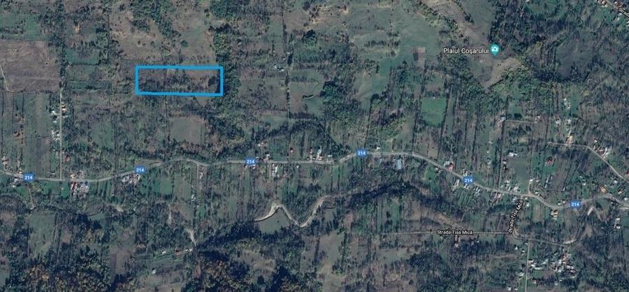Teren agricol extravilan de 9826 mp, în Aluniș