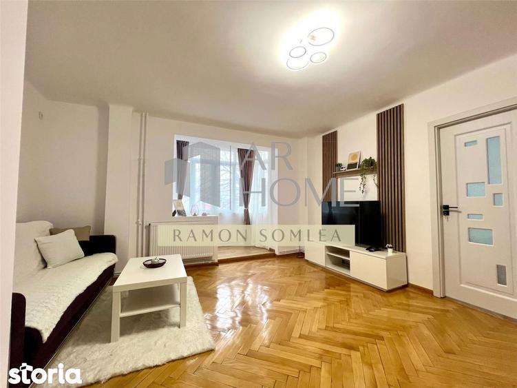 Apartament cu 2 camere, mobilat în Central