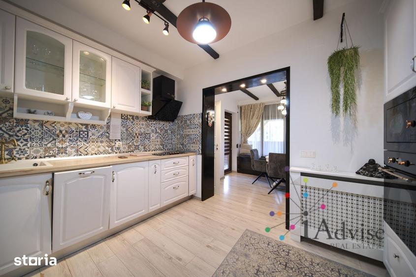 Apartament cu 3 camere, mobilat în Sânpetru