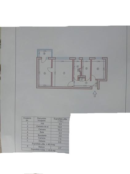 ROANDY-Apartament 3 camere la un pret accesibil-Malu Rosu - 7