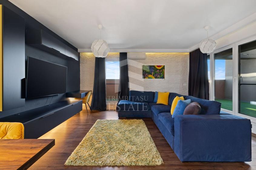 Apartament cu 2 camere decomandat, mobilat în Aradului