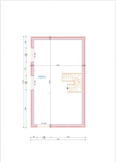 Duplex cu 4 camere cu Canalizare în Apahida