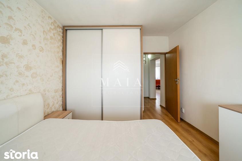 Apartament cu 3 camere decomandat, mobilat în Valea Aurie